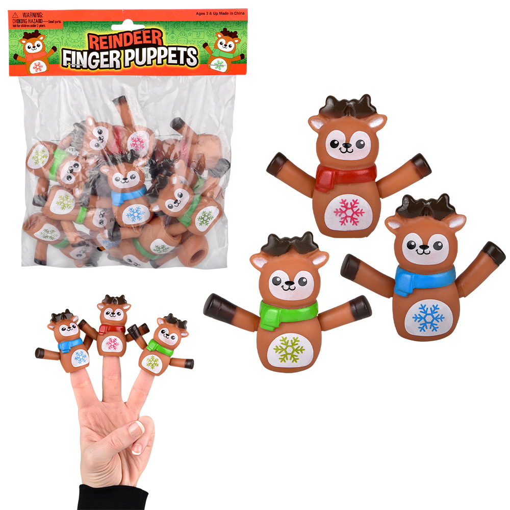 REINDEER FINGER PUPPET 2"