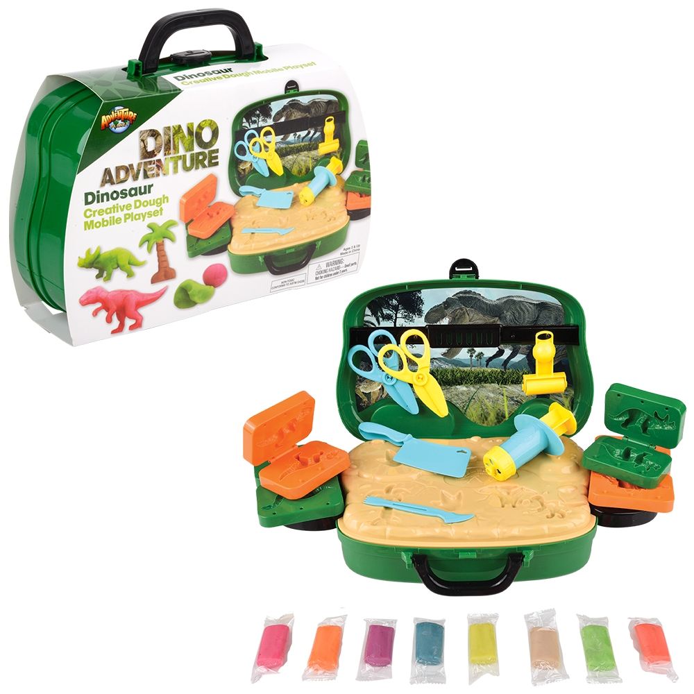 CREATIVE DOUGH DINOSAUR MOBILE PLAYSET