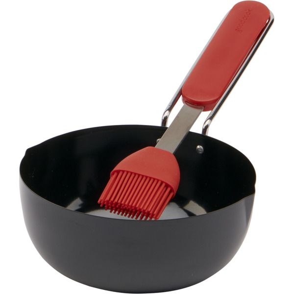 BBQ Grilling Sauce Pan Set with Basting Brush