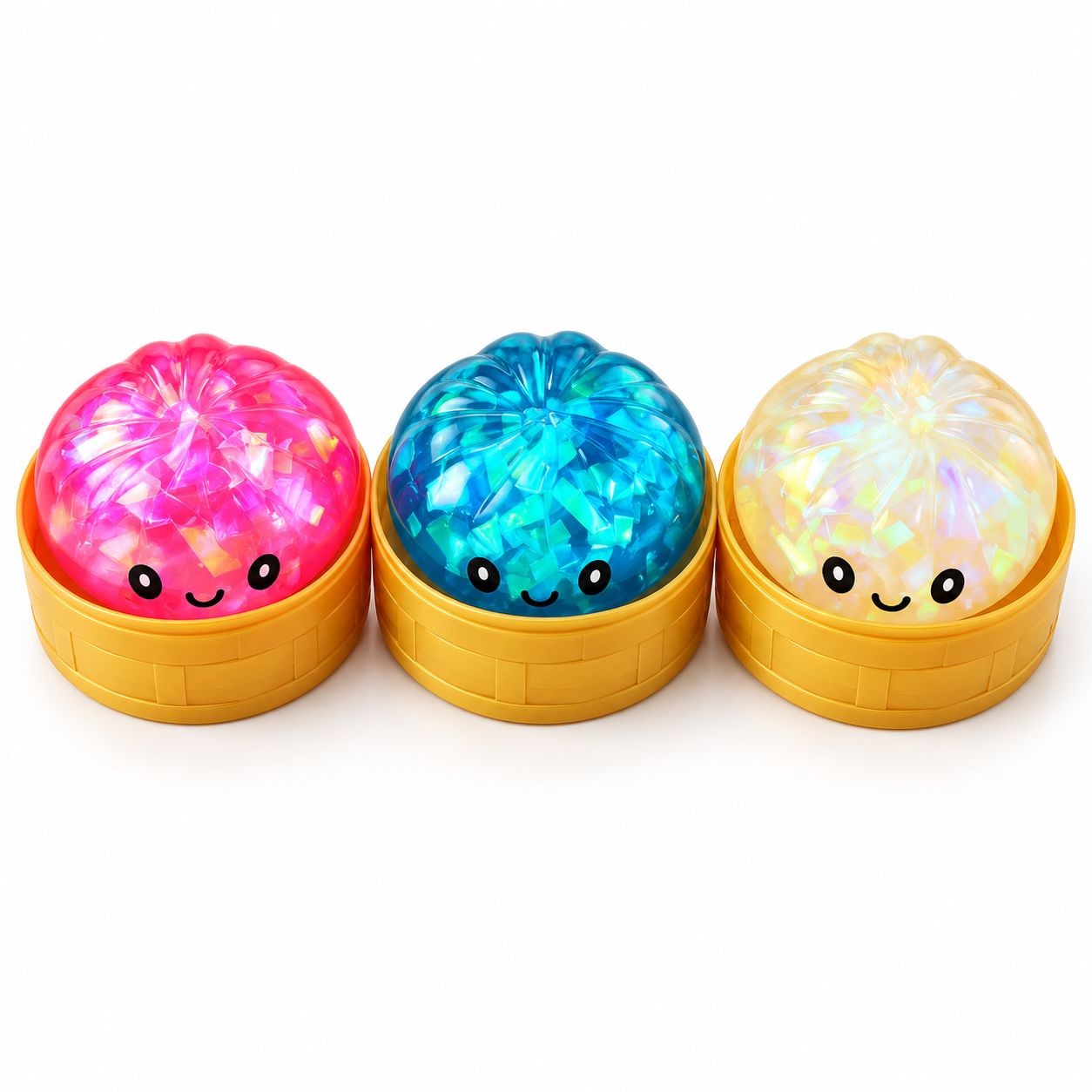 Squeezy Dumplings Crystal Fill Squishy Fidget Toys