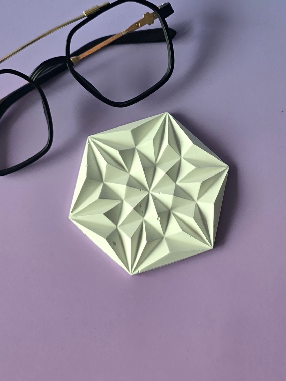 Podstawka dekoracyjna HEXA CRYSTAL