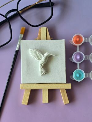 Mini koliber Kasia – zestaw do malowania 3D na płótnie