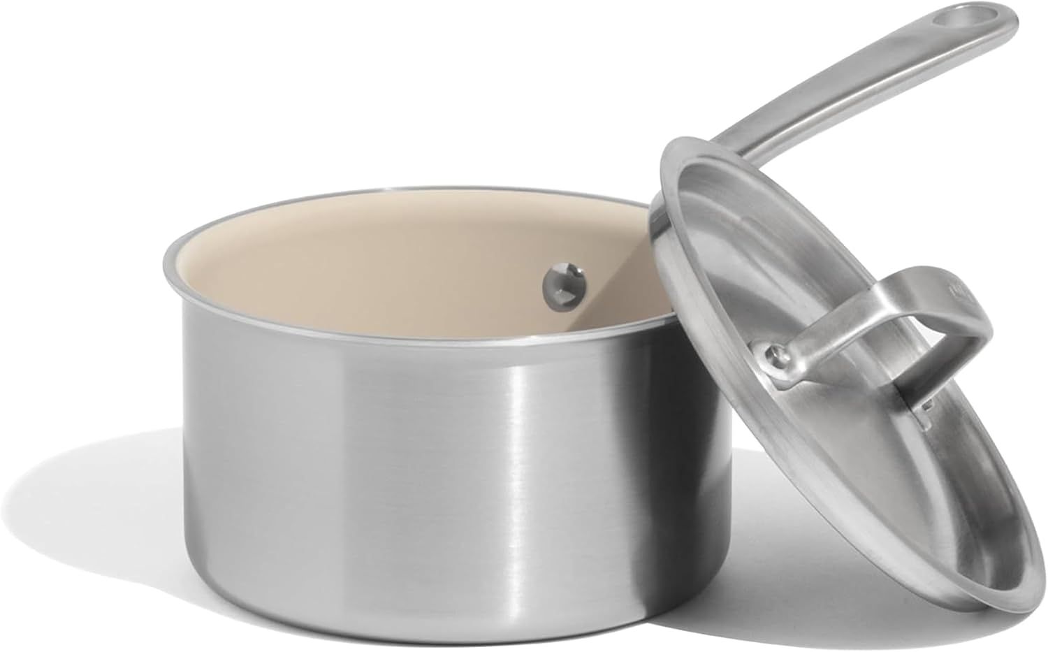 Italian 5-Ply Ceramic Nonstick Saucepan – Induction Ready