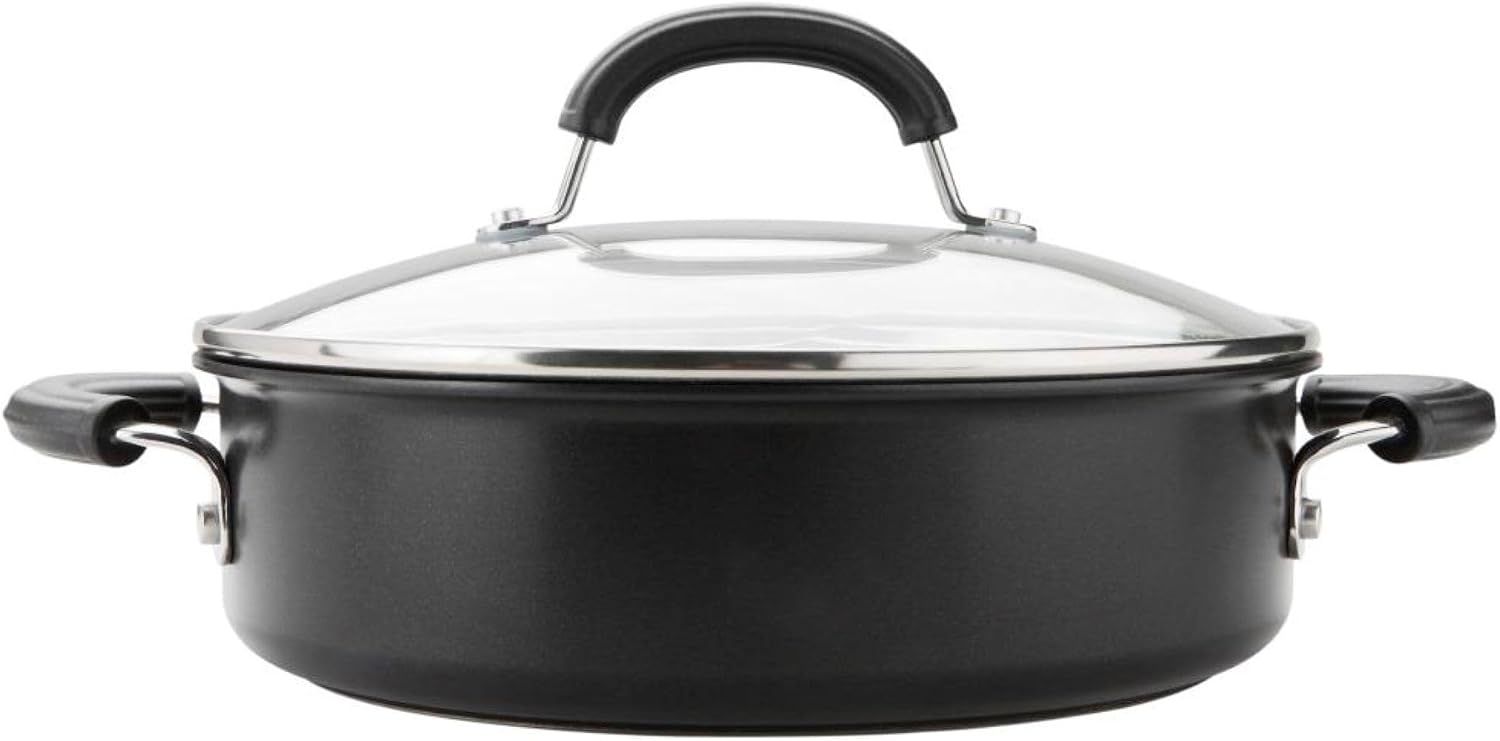 Circulon Total Nonstick 28cm Deep Sauté Pan with Lid