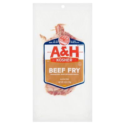 A&amp;H, Beef Fry, 6oz, Sliced