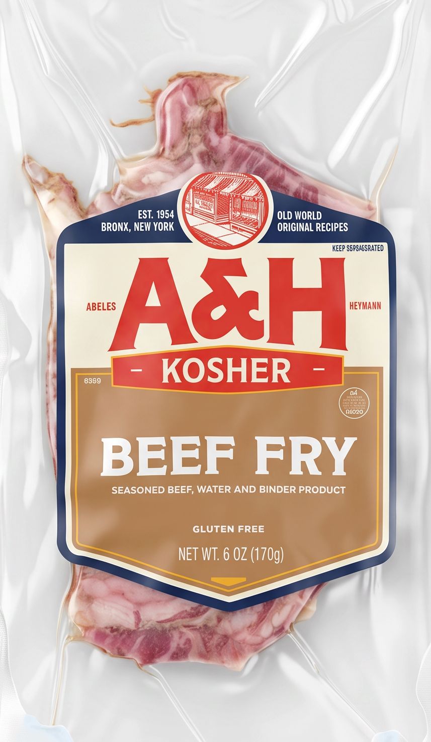 A&amp;H, Beef Fry, 6oz, Sliced
