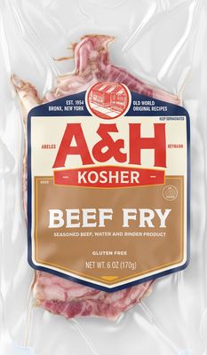 A&amp;H, Beef Fry, 6oz, Sliced