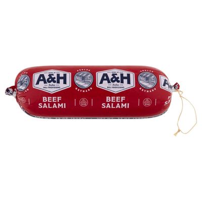A&amp;H, Beef Salami Roll, 32oz