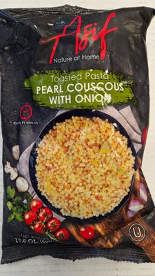 Asif, Pearl couscous with onion