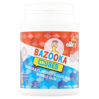 Elite, Bazooka Cube Gum Sugar Free