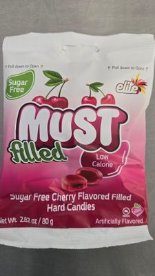 Elite, Must Cherry Filled Hard Candy SF