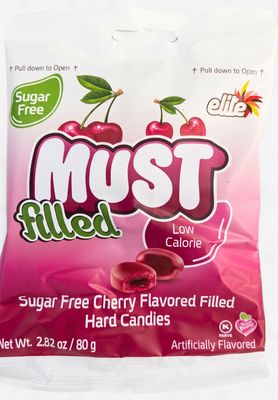 Elite, Must Cherry Candy SF 2.82oz