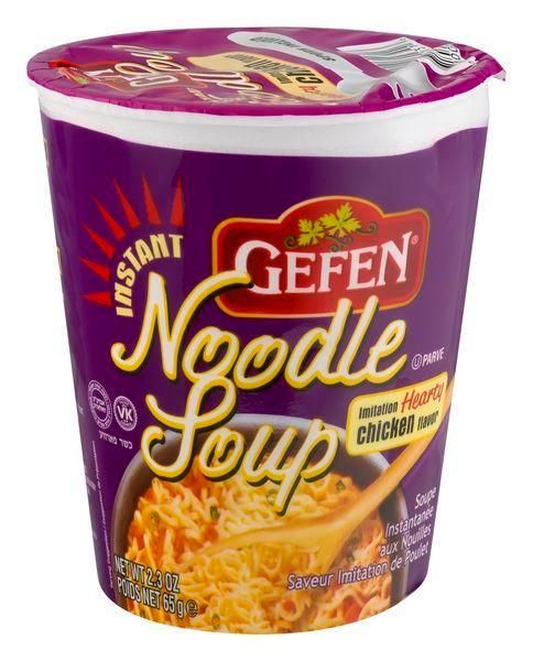 Gefen, Hearty Chicken Noodle Instant Soup Cup