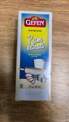 Gefen, Imitation Rum extract