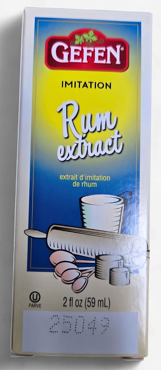 Gefen, Imitation Rum extract