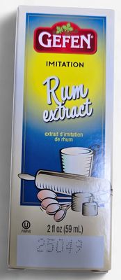 Gefen, Imitation Rum extract
