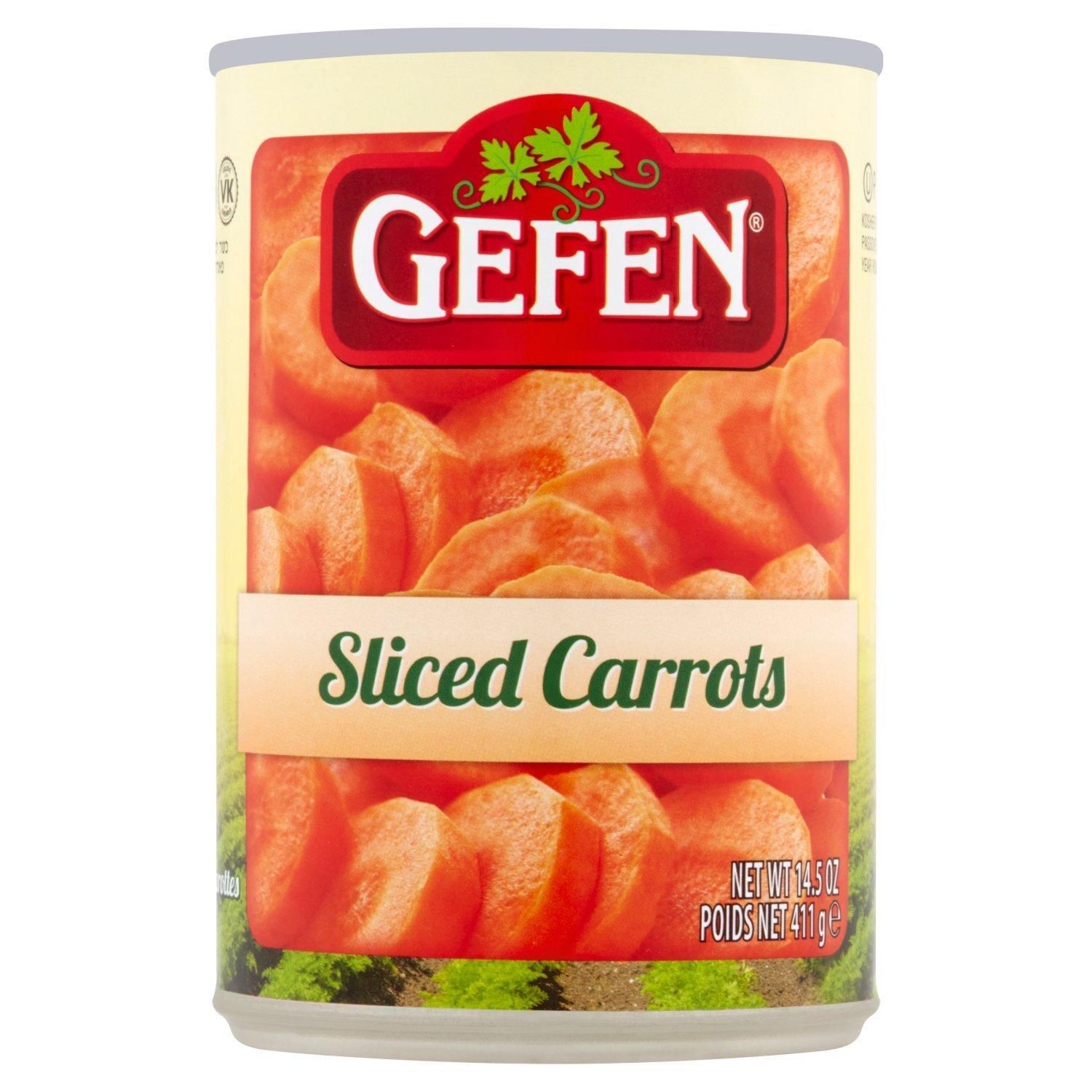 Gefen, Sliced Carrots, 14.5 oz