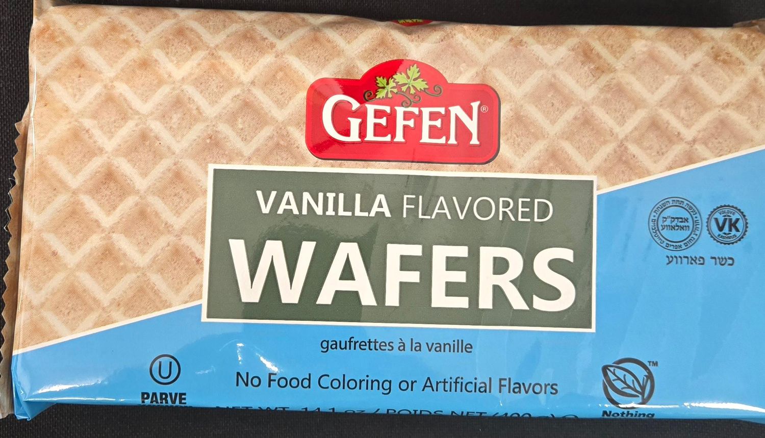 Gefen, Vanilla Flavored Wafers, 14.1 oz