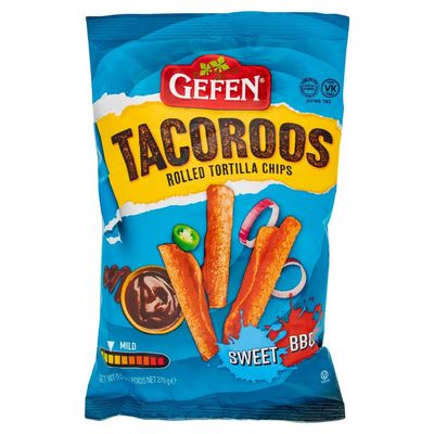 Gefen, Tacoroos Tortilla Chips, Sweet &amp; BBQ