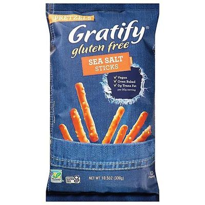 Gratify, GF Pretzel Sticks, Sea Salt (gluten free)
