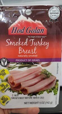 Hod Golan, Smoked Turkey Breast