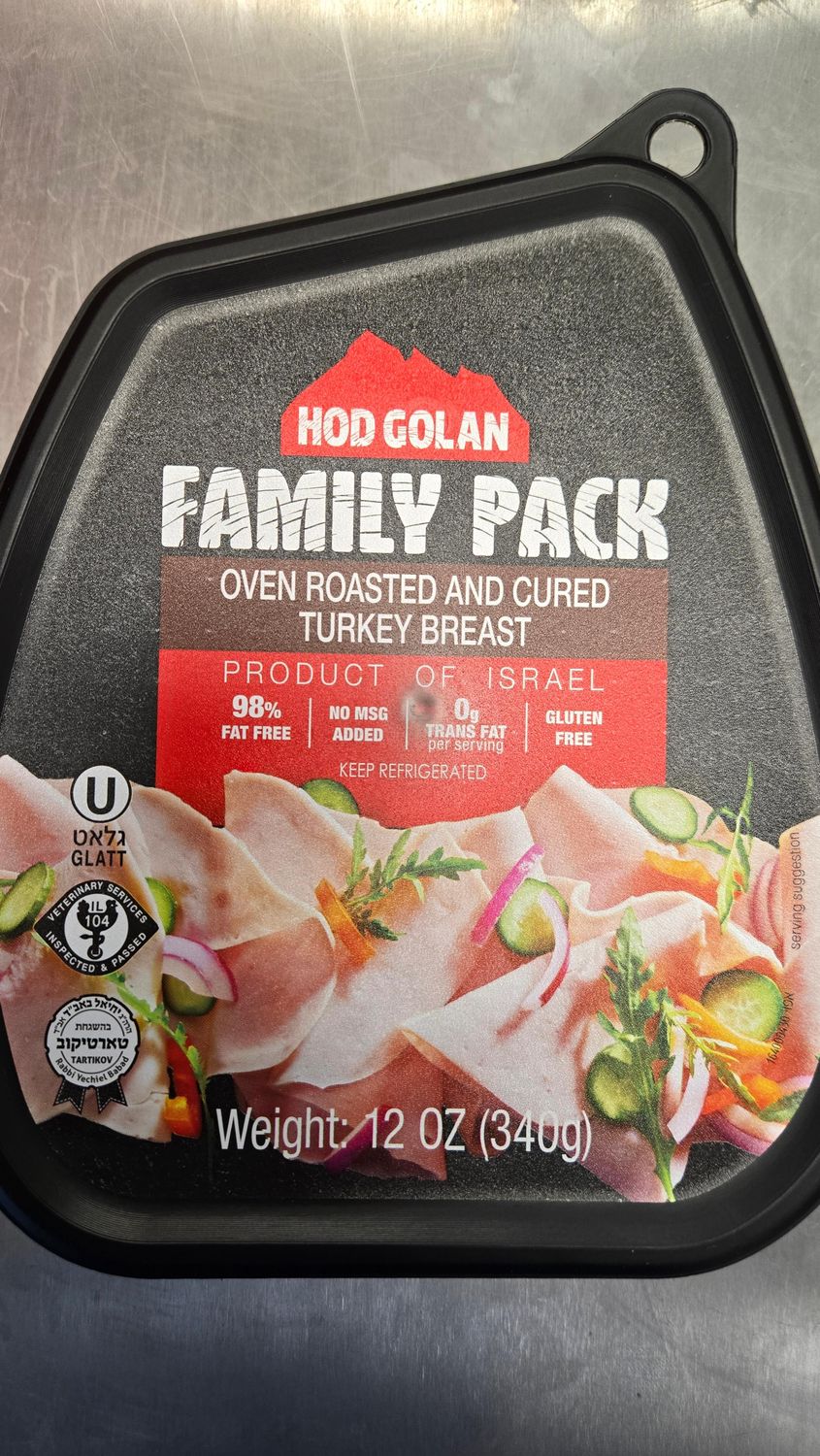 Hod Golan, Roasted turkey breast family pack