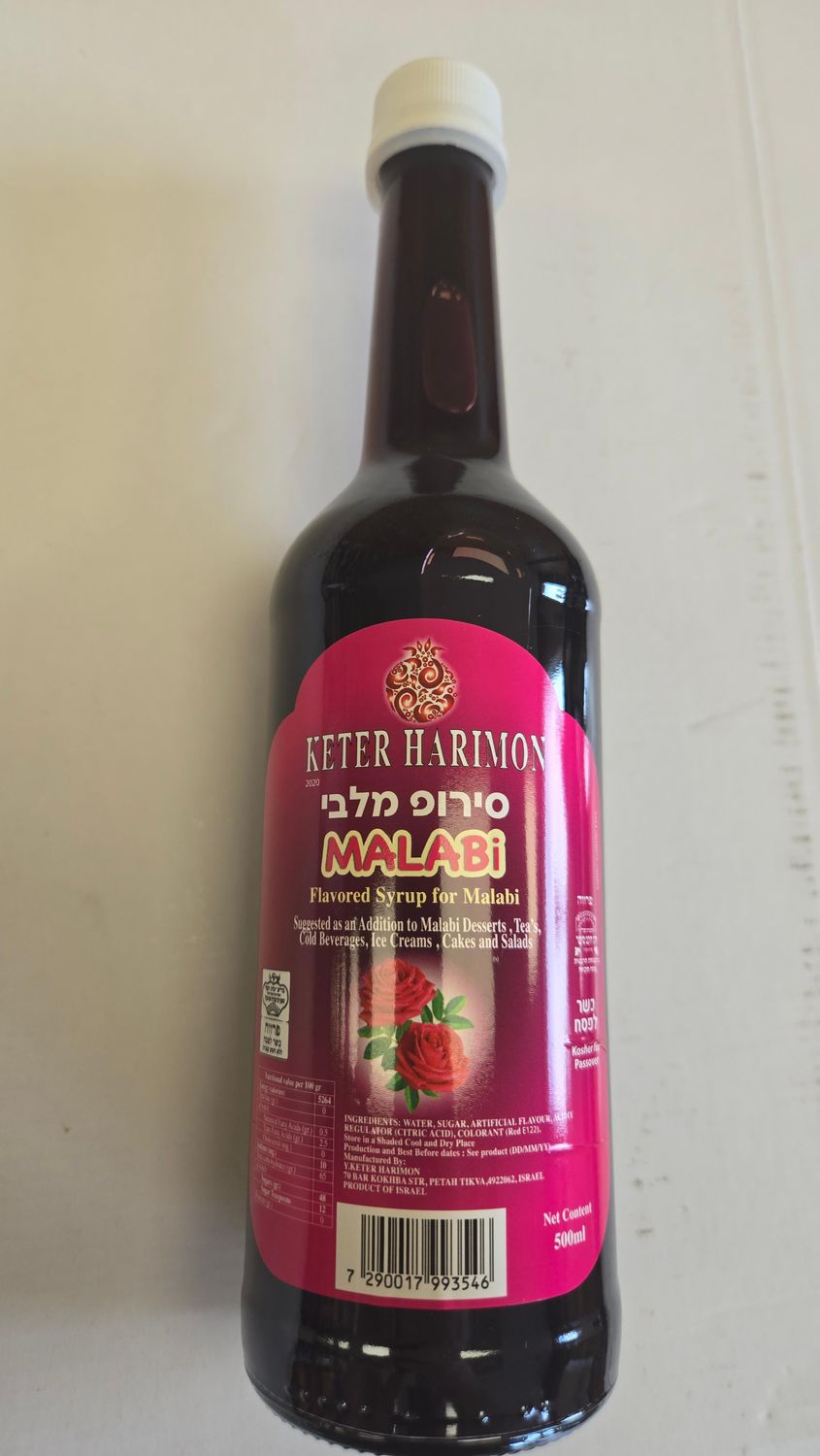Keter Harimon, Malabi syrup