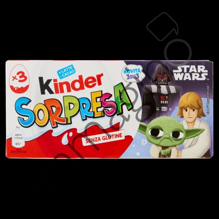 Kinder, Surprise Chocolate Eggs 3 x 20 g