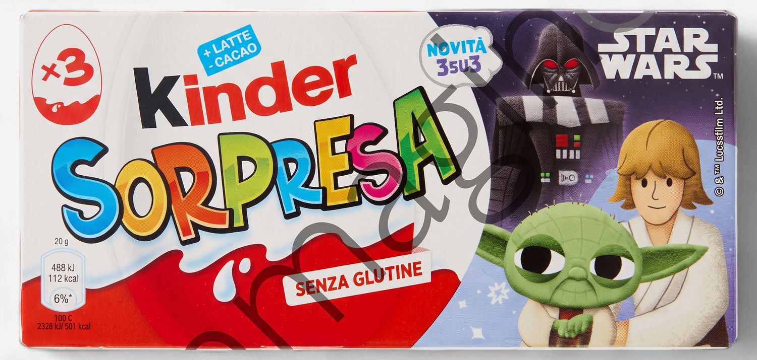 Kinder, Surprise Chocolate Eggs 3 x 20 g