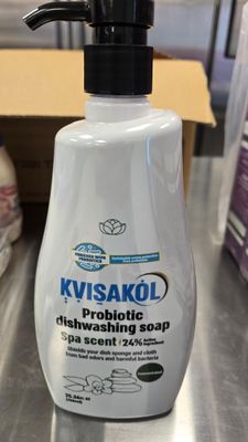 Kvisakol, Dish Soap, Probiotic