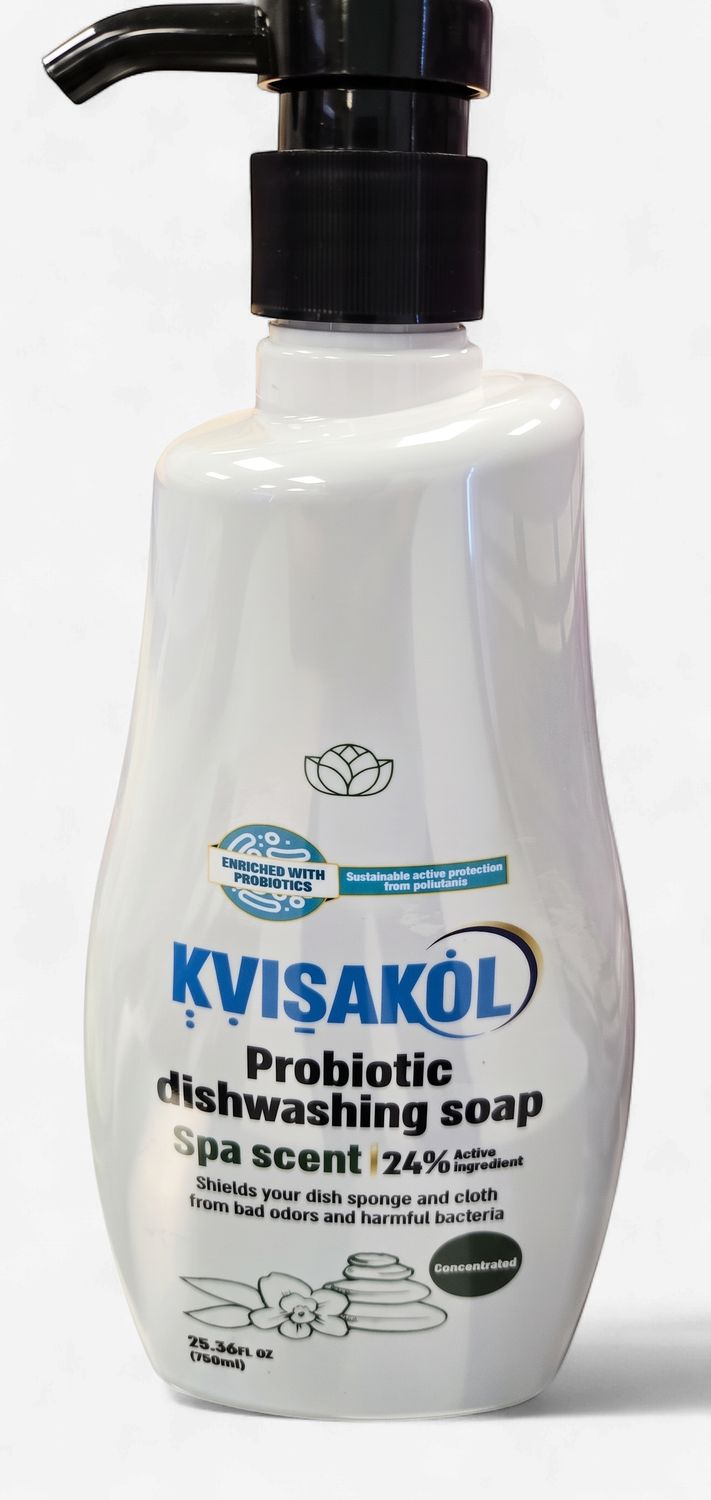Kvisakol, Dish Soap, Probiotic