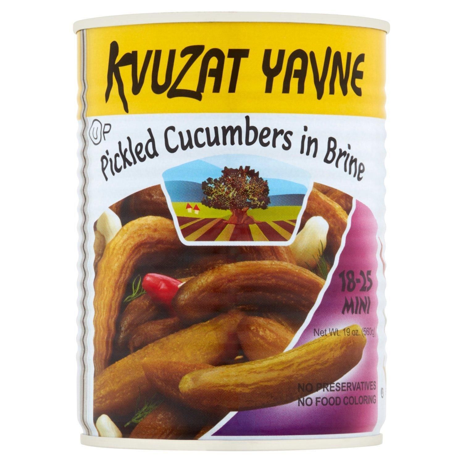 Kvutzat Yavne, Pickled Cucumbers in Brine, 18-25