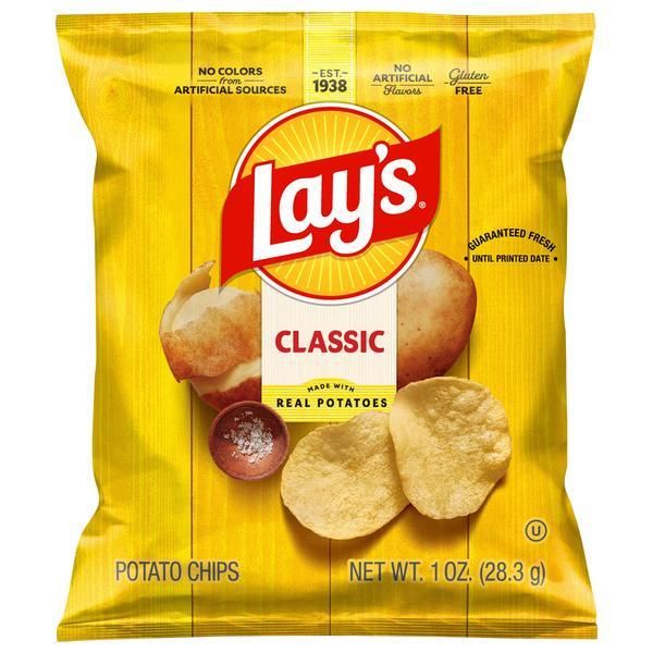 Lay's, Classic Potato Chips 1oz