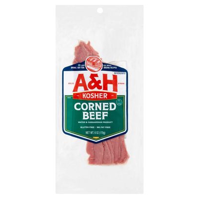 A&amp;H, Corned Beef, 6oz, Sliced