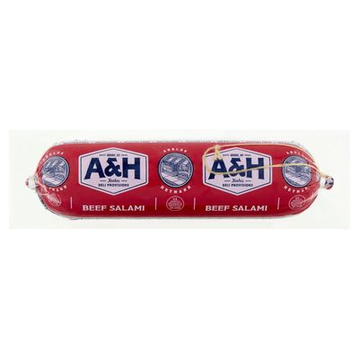 A&amp;H, Beef Salami Roll, 14oz