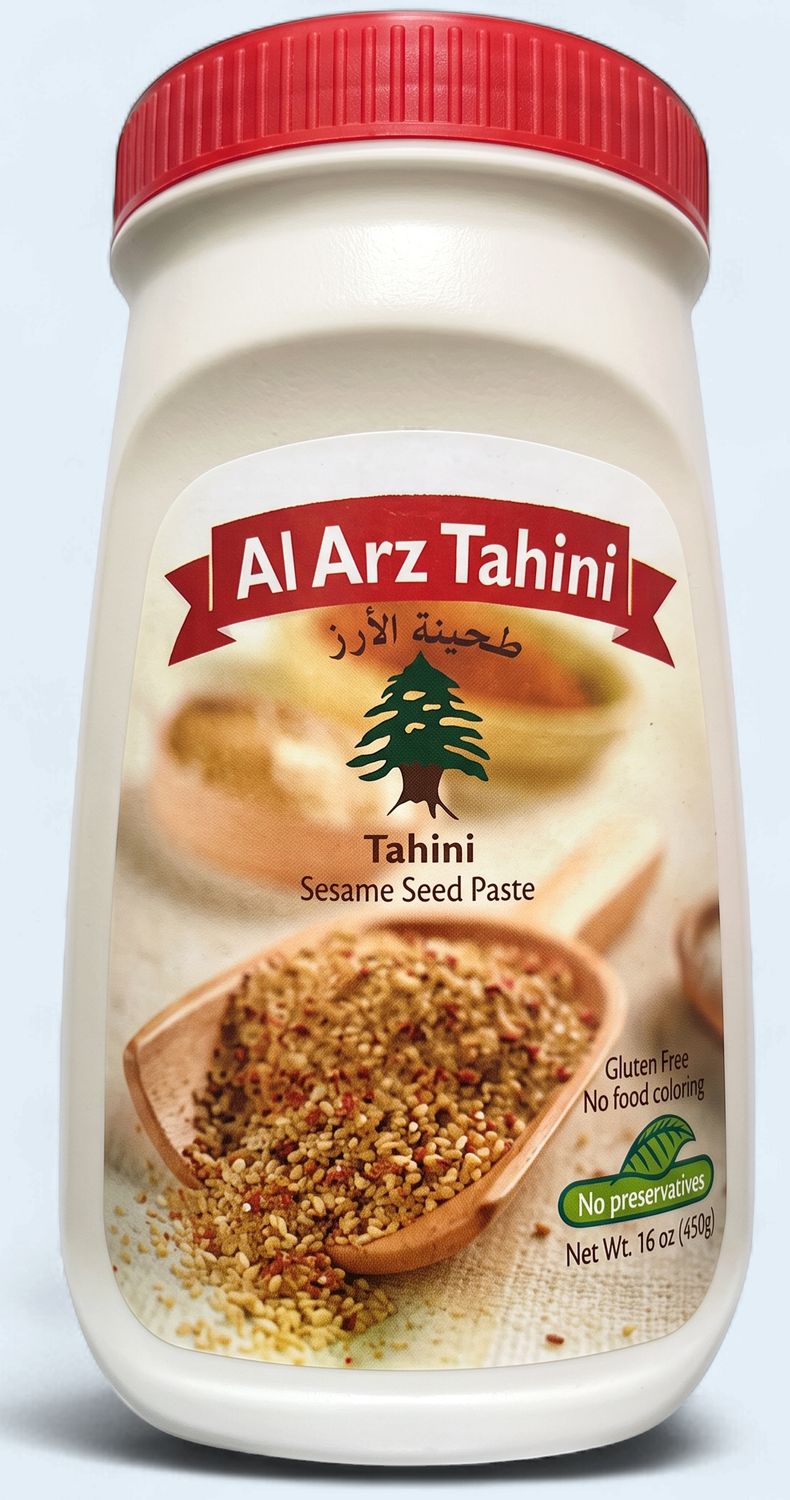 Al Arz, Tahini Sesame Seed Paste, 16 oz