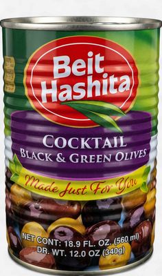 Beit Hashita, Cocktail black and green olives