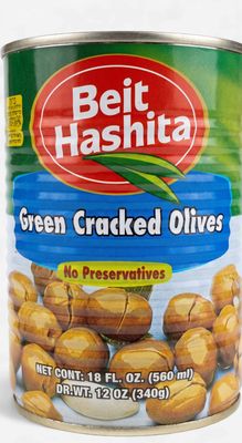 Beit Hashita, Green cracked olives