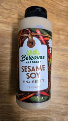 Beleaves, Sesame Soy Vinaigrette