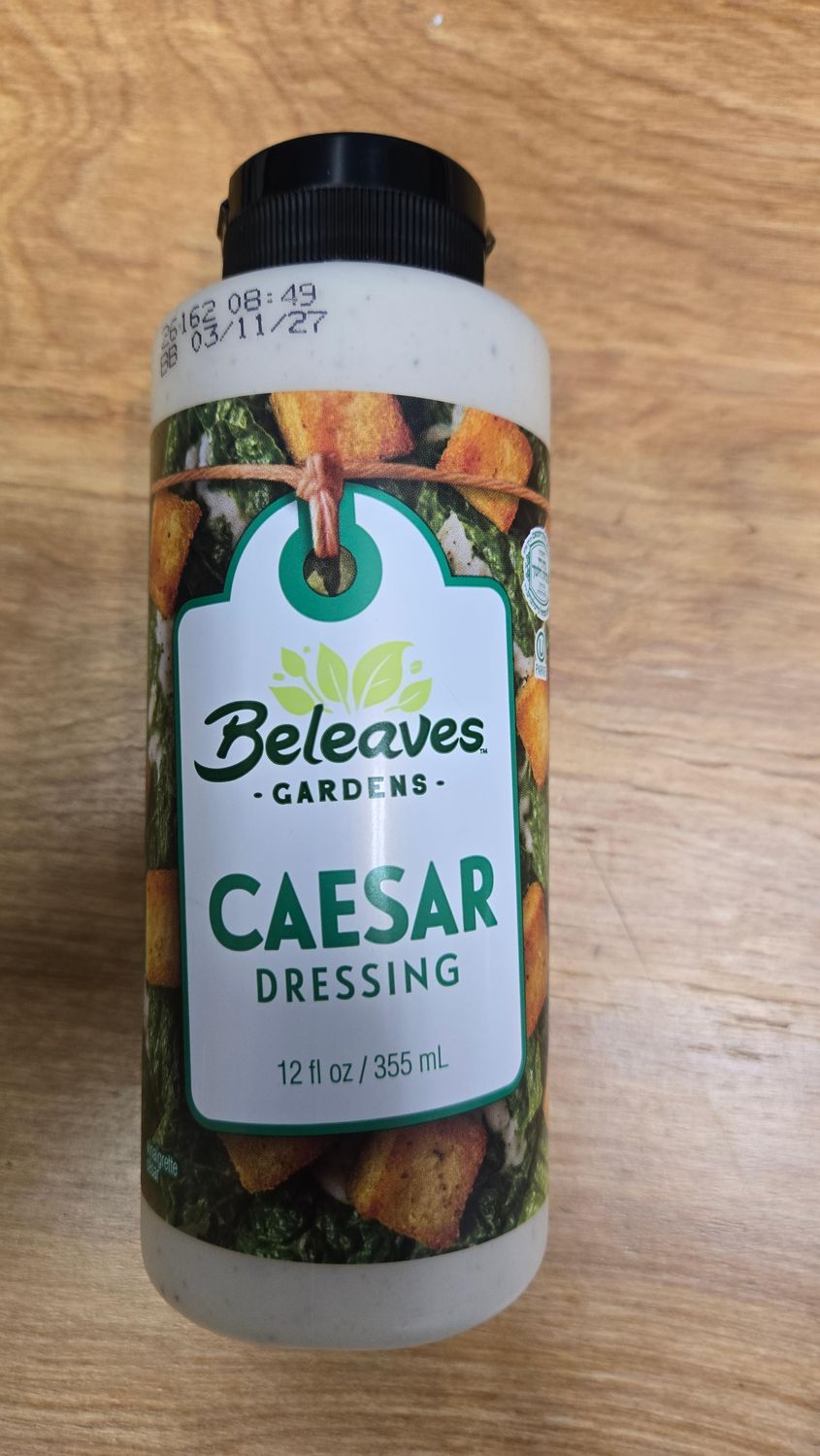 Beleaves, Caesar dressing