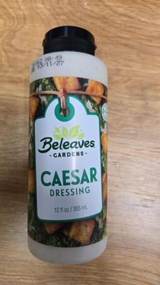 Beleaves, Caesar dressing