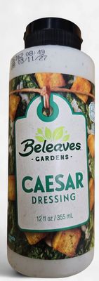 Beleaves, Caesar dressing