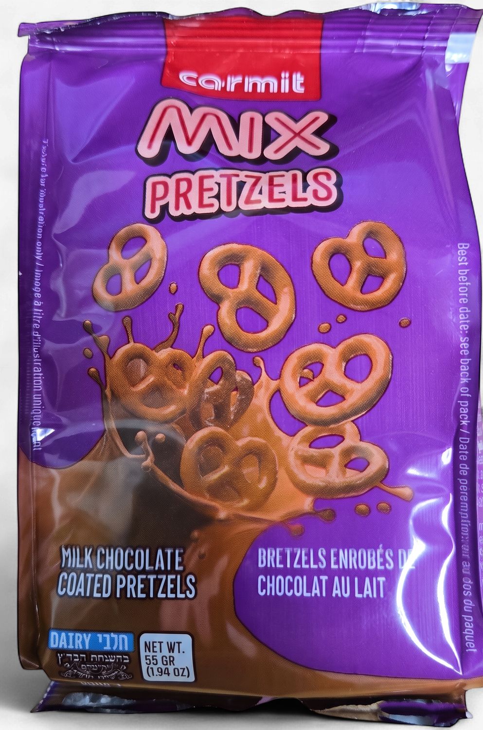 Carmit, Mixed pretzels w Chocolate