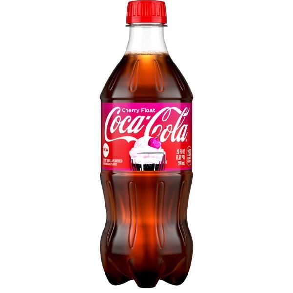 Coca-Cola Cherry Float Soda Bottle
