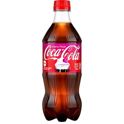 Coca-Cola Cherry Float Soda Bottle
