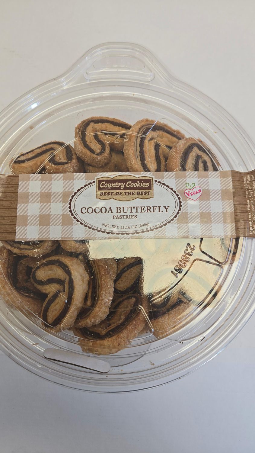 Country Cookies, Cocoa butterfly