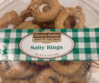 Country Cookies, Salty Rings