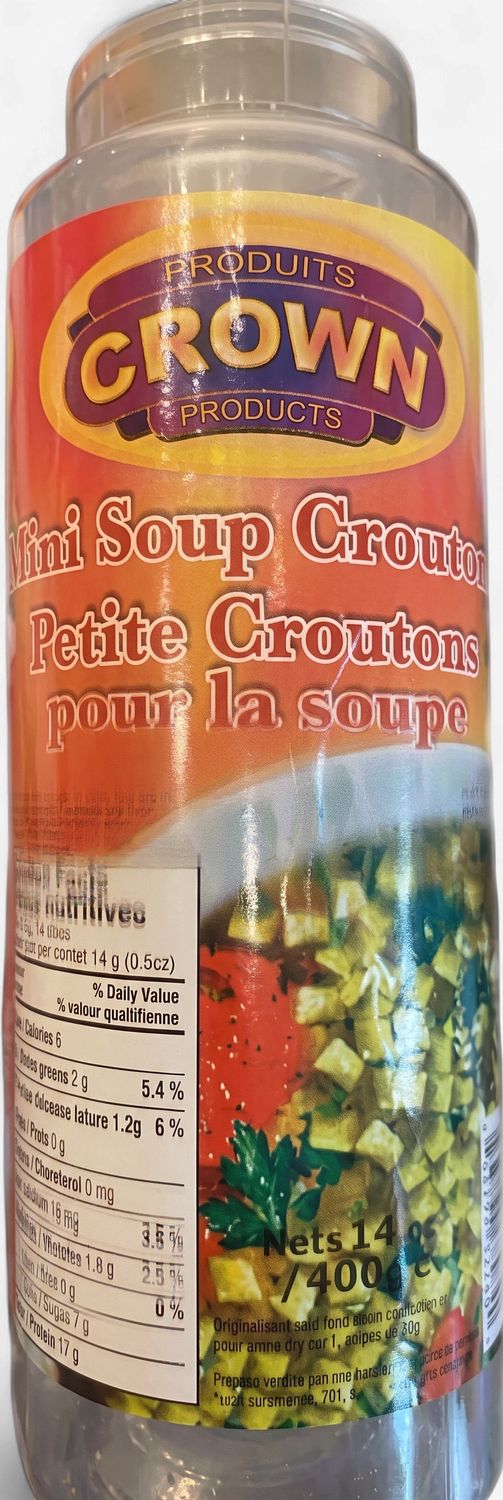 Crown, Mini Soup Croutons