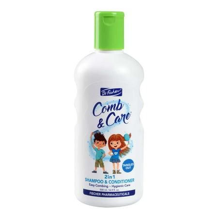 Dr. Fischer, Comb &amp; Care Children's 2 in 1 Shampoo &amp; Conditioner