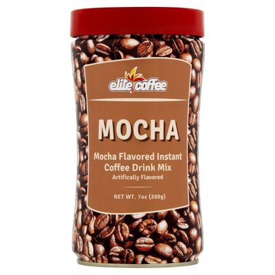 Elite, Nescafe Mocha Instant Coffee 7oz